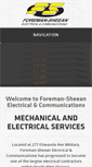 Mobile Screenshot of foreman-sheean.com.au